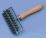 Lattice Roller, 4-3/4", S/S-Wood Handle