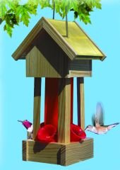 Perky Pet 124 Wishing Well Hummingbird Feeder, 16 oz capacity