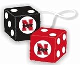 Nebraska Huskers Fuzzy Dice