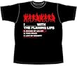 FLAMING LIPS - Rocked My Ass Off - Black T-shirt