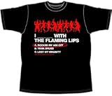 FLAMING LIPS - Rocked My Ass Off - Black T-shirt