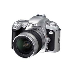 Nikon F75 Silver Camera + 28-100mm & 70-300mm AF-G Nikkor Lens