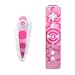 Crop Circles Pink Design Nintendo Wii Nunchuk + Remote Controller Protector Skin Decal Sticker