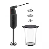 Bodum - Bistro Set - K11179-01Euro - Mixeur &Eacute;lectrique - 2 Disques + 1 Couteau + 1 Bol M&eacute;langeur - Noir