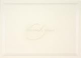 Gartner Studios Thank You Cards, Pearl Ivory, 50-Count (61505)