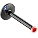 16 Gauge Black Titanium Bioplast Red Gem Monroe 3/8 Inches