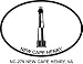 NEW CAPE HENRY LIGHT Oval Bumper Sticker