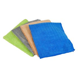 Quickie Green Cleaning Household Surface Microfiber Cleaning Cloth, Multi-Pack