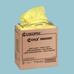 Office Product: CHI0911 Chix Masslinn Dust Cloths, Yellow, 24 x 24, 50 Cloths/Bag, 2 Bags/Carton