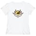 T-Shirt Womens White " Maltese LET SLEEPING DOGS LIE " Dogs Large
