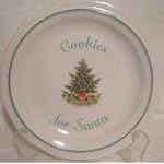 Pfaltzgraff Christmas Heritage Cookies For Santa Plate