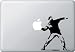 Banksy Molotov Guy Vinyl Decal - Vinyl Macbook / Laptop Decal Sticker Graphic