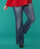INC International Concepts? Plus Size Classic Boot-Cut Jeans, Adriatic Wash
