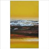 Yellow Scene Painting - Bali Artwork - CraftNetwork - New