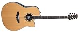 Ovation Celebrity Contour Natural Cedar Acoustic Electric with Gigbag