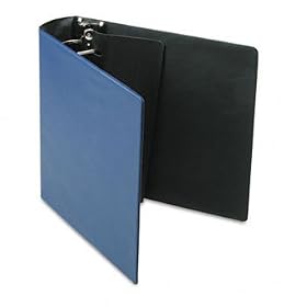 Samsill 17682 - Top Performance DXL Locking D-Ring Binder With Label Holder, 3 Cap, Dark Blue-SAM17682