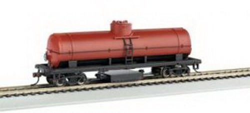 Bachmann trains track cleaning tank car-unlettered-oxid…