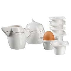Verso 922231 Set 6 Eierbecher, Zuckerdose und Giesser Caprice