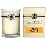 31PLMhRqBBL. SL160  Buy Candles Online   Archipelago Botanicals PAPAYA VANILLA CANDLE 60 Hour Aromatherapy Home Fragrance Signature Series All Natural Hand Poured Premium Soy Wax Jar Candle W/ Deluxe Gift Box Reviews