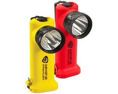  Streamlight Survivor LED Flashlight, Orange - NiCD Battery Pack, No Charger 90500 