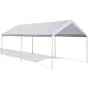 Caravan Canopy 10 by 20 Domain Carport, White