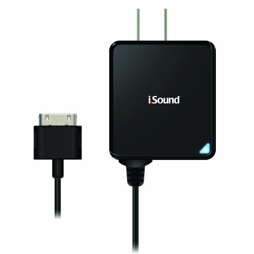 i.Sound AC Adapter with Apple Pin (Black)