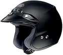 SHOEI RJ PLATINUM R SERIES CRUISER MATTE BLACK MOTORCYCLE Open-Face-Helmet