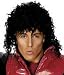 Michael Jackson(TM) 'Thriller' Curly Wig - Black