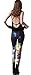 QZUnique Women's Tetris Digital Print Pattern Shaping Sexy Elastic Leggings