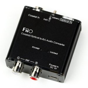 FiiO D3 Digital to Analog Audio Converter - 192kHz/24bit Optical and Coaxial DAC