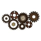 Click Clock Antiques Finished Metal Wall Decor 34x17