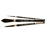 Silver Brush WC-3000S Black Velvet Watercolor Short Handle Brush Set, 3 Per Pack