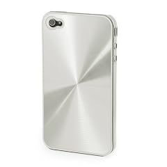 VCubed3 Anodized Metal Back, f�r iPhone 4/4S, Silber