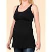 A Pea in the Pod: Sleeveless Crochet Detail Maternity Blouse