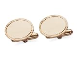 14k Yellow Gold Filled Cuff Links