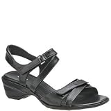 ECCO City Barcelona 2 Strap | Ladies Shoes Black Leather by ECCO