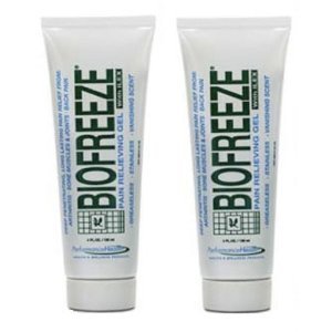 Biofreeze Pain Relieving Gel with Soothing Menthol, 4-Ounce (Pack of 2)