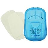 Dissolving Paper Shaving Sheets, 50 Sheets