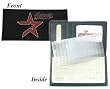 Houston Astros Embroidered Leather Checkbook Cover - Baseball Sports Merchandise