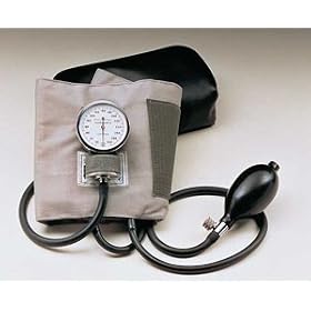 Aneroid Sphygmomanometer - Large Adult Cotton Cuff
