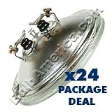 24 pcs. GE 4515 30w Par 36 Spot Bulbs Package Deal ( B555 ) - B000O7VXH8