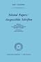 Selected Papers / Ausgew�hlte Schriften (Phaenomenologica)