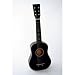Musical Instruments : Crescent 25" Black Kids Toy Acoustic Guitar with Gig Bag and Accessories