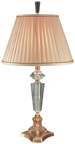 Dale Tiffany GT70382 Knights Landing Table Lamp, Antique Brass and Fabric Shade 31PMAyr6iuL Dale Tiffany GT70382 Knights Landing Table Lamp, Antique Brass and Fabric Shade
