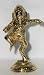 Hindu God, who is the Remover of Obstacles in one's life path. Bronze finish antiqued brass miniature statue. 3" high.
