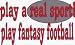 play a real sport! Play fantasy football 11 oz. White Mug (Kitchen)
