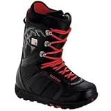 BURTONS MENS H.O.D SNOWBOARD BOOT BLK/RED 2008
