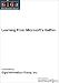 Book Learning From Microsoft's Gaffes