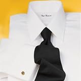 Trim Fit Imperial 100s Traditional Straight Collar French Cuff Dress Shirt