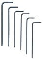 Bondhus 11346 Set of 6 BallStar L-wrenches, sizes T6-T15